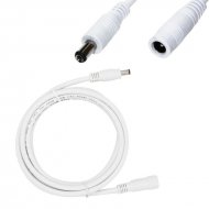 10 m extension cable 12 V / DC White