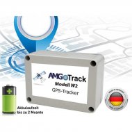 GPS Tracker W2 wasserdicht, mit Magnethalterung, 2 Monate Akkulaufzeit, 9 Jahres SIM-Karte, keine Folgekosten