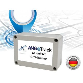 GPS Tracker N1, Festeinbau mit Netzstrom Akku- Reservelaufzeit, 9 Jahres SIM-Karte, keine Folgekosten
