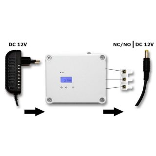 Smart-Home Schalter 12V NC/NO  Relais Schalter