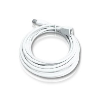 USB extension cable 5m (white)